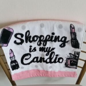 Stylish Pink and White Wash Cloth